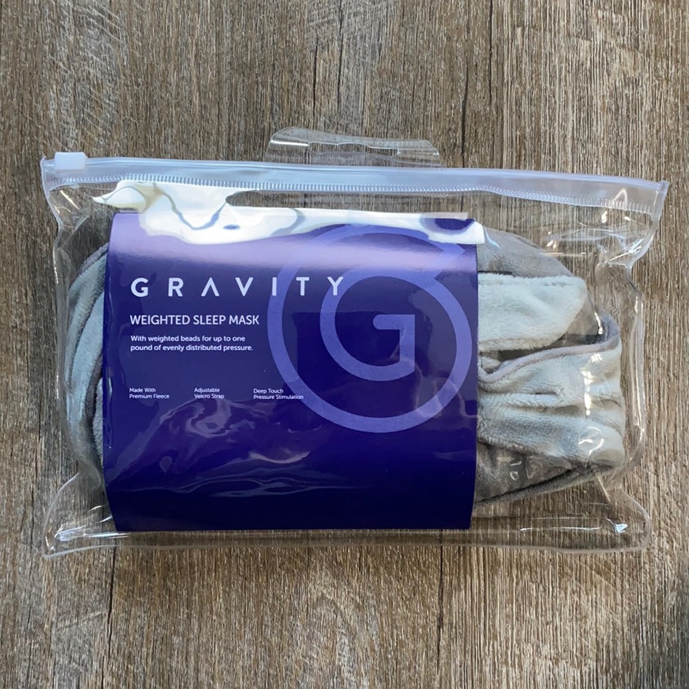 Gravity Weighted Sleep Mask